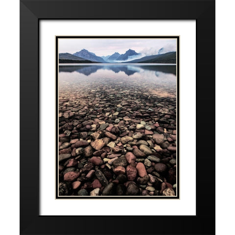 Wild I Black Modern Wood Framed Art Print with Double Matting by PHBurchett