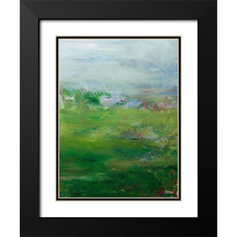 The Cape II Black Modern Wood Framed Art Print with Double Matting by Friedlander, Allan