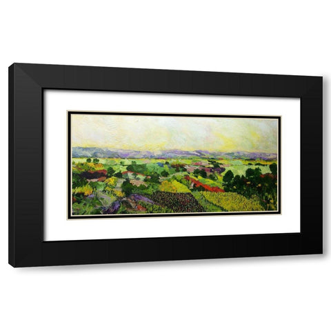 Dawns Early Light Black Modern Wood Framed Art Print with Double Matting by Friedlander, Allan