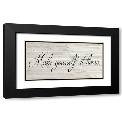Family Inspiration IV Black Modern Wood Framed Art Print with Double Matting by Ludwig, Alicia