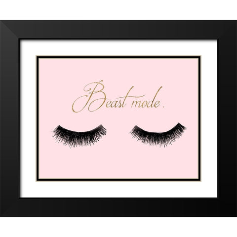Girl Boss II Black Modern Wood Framed Art Print with Double Matting by Ludwig, Alicia