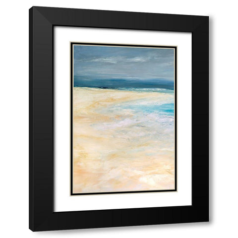 Storm at Sea I Black Modern Wood Framed Art Print with Double Matting by Wilkins, Suzanne