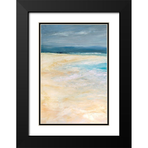 Storm at Sea I Black Modern Wood Framed Art Print with Double Matting by Wilkins, Suzanne