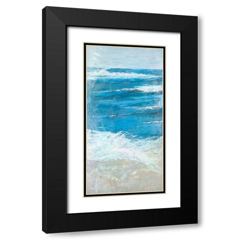 The Shoals Black Modern Wood Framed Art Print with Double Matting by Wilkins, Suzanne