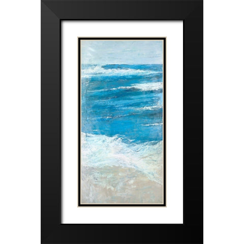 The Shoals Black Modern Wood Framed Art Print with Double Matting by Wilkins, Suzanne