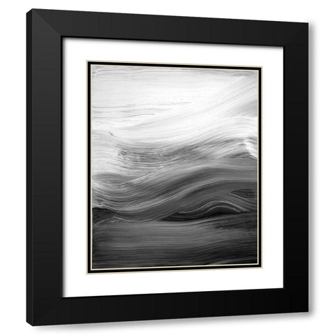 Secrets I Black Modern Wood Framed Art Print with Double Matting by Guererra, Teodora