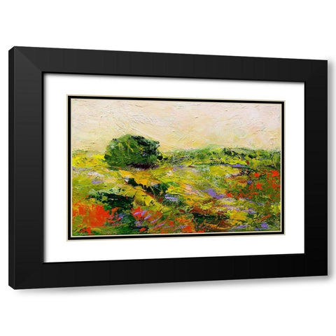 Chippenham Black Modern Wood Framed Art Print with Double Matting by Friedlander, Allan