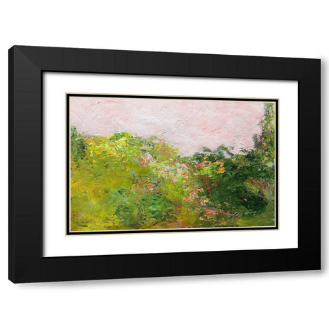 Swindon Black Modern Wood Framed Art Print with Double Matting by Friedlander, Allan