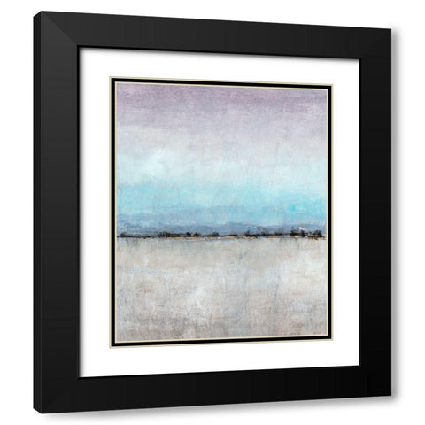 Without Barriers II Black Modern Wood Framed Art Print with Double Matting by OToole, Tim