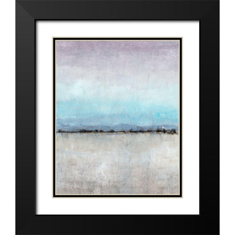 Without Barriers II Black Modern Wood Framed Art Print with Double Matting by OToole, Tim