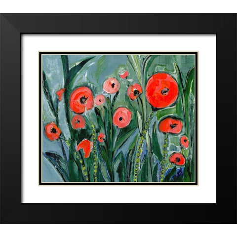 Oodles of Doodles III Black Modern Wood Framed Art Print with Double Matting by Daavettila, Tara