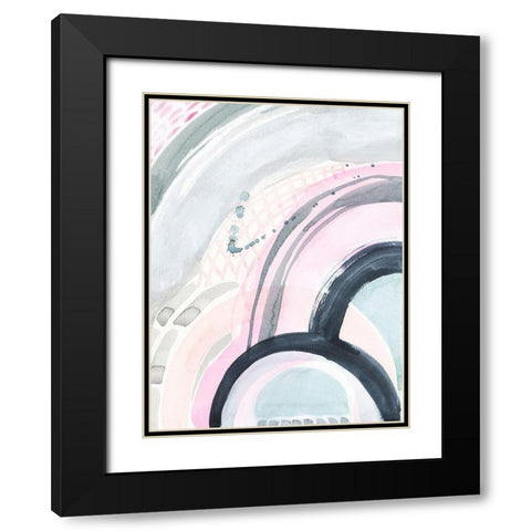 Tidal Wash I Black Modern Wood Framed Art Print with Double Matting by Popp, Grace
