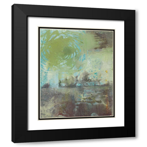 Poetry in Motion II Black Modern Wood Framed Art Print with Double Matting by Combs, Joyce
