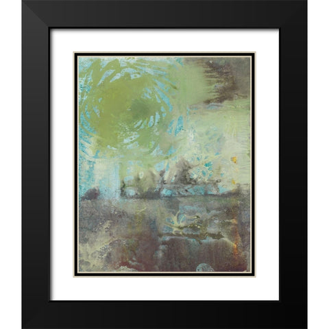 Poetry in Motion II Black Modern Wood Framed Art Print with Double Matting by Combs, Joyce