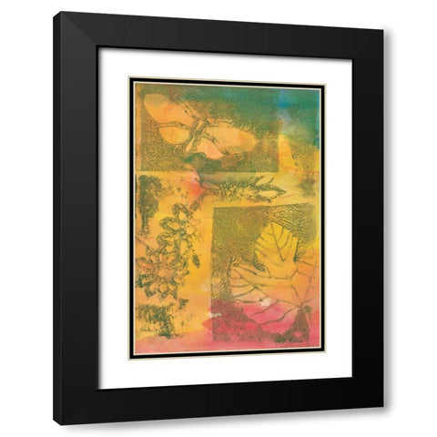 Antique Memories I Black Modern Wood Framed Art Print with Double Matting by Combs, Joyce