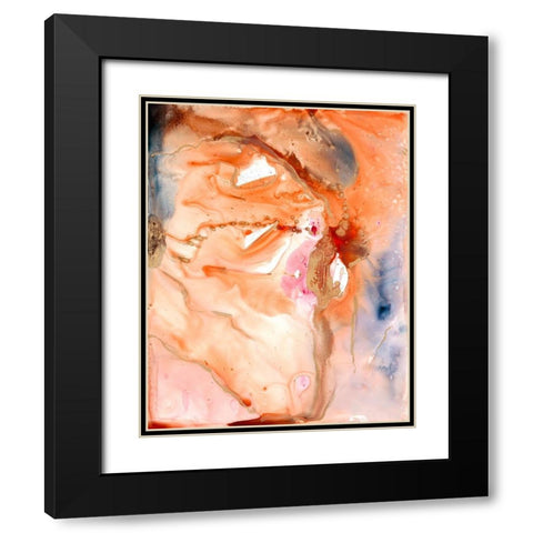 Lighting the Way I Black Modern Wood Framed Art Print with Double Matting by Combs, Joyce