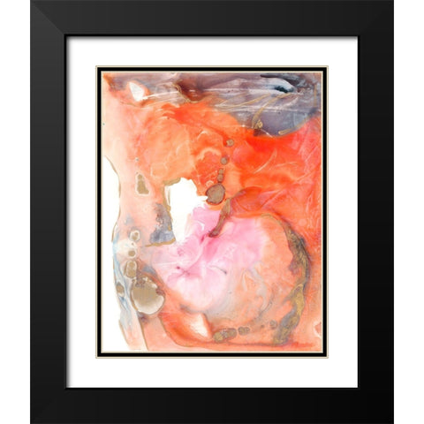 Lighting the Way II Black Modern Wood Framed Art Print with Double Matting by Combs, Joyce