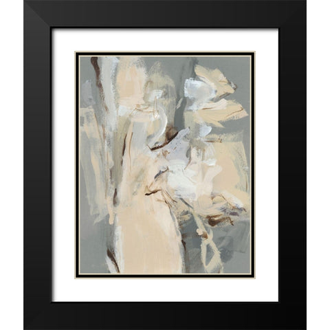 Left Bank I Black Modern Wood Framed Art Print with Double Matting by Long, Christina