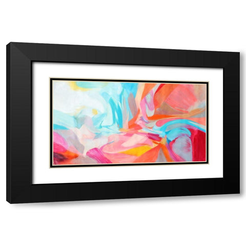 Balance of Independence II Black Modern Wood Framed Art Print with Double Matting by Orlov, Irena