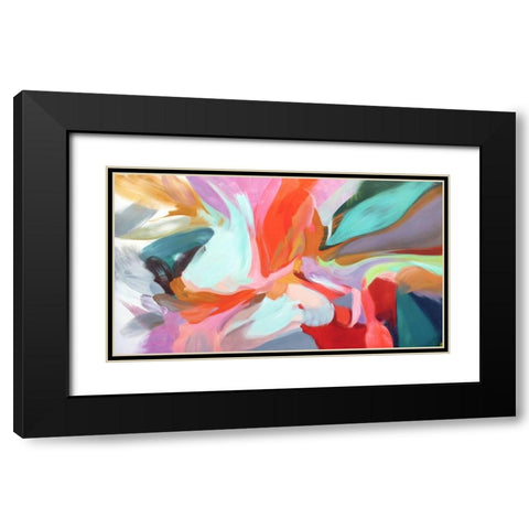 Integrity of Chaos Black Modern Wood Framed Art Print with Double Matting by Orlov, Irena