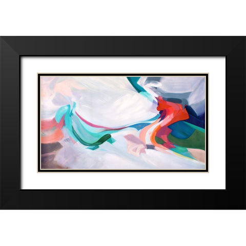 Moments of Reality Black Modern Wood Framed Art Print with Double Matting by Orlov, Irena