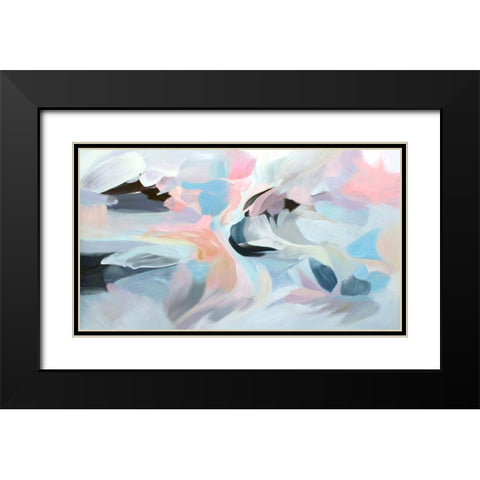 Display of Sensitivity Black Modern Wood Framed Art Print with Double Matting by Orlov, Irena