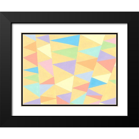 Grande I Black Modern Wood Framed Art Print with Double Matting by Galapon, Nikki