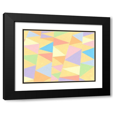 Grande II Black Modern Wood Framed Art Print with Double Matting by Galapon, Nikki