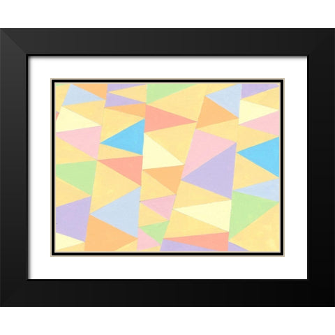 Grande II Black Modern Wood Framed Art Print with Double Matting by Galapon, Nikki