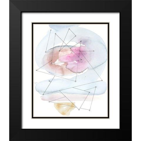 Desert Series IV Black Modern Wood Framed Art Print with Double Matting by Delamater, Rob