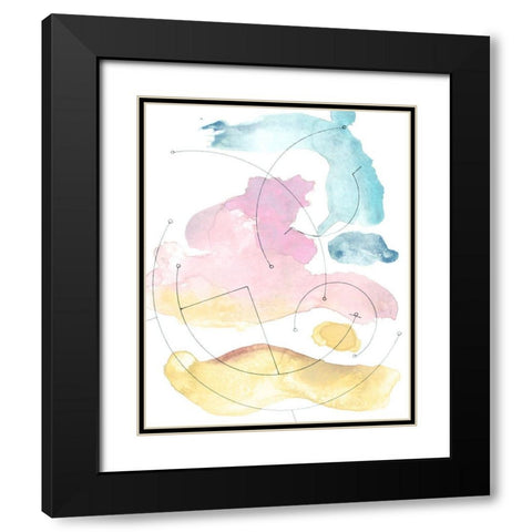 Desert Series VI Black Modern Wood Framed Art Print with Double Matting by Delamater, Rob