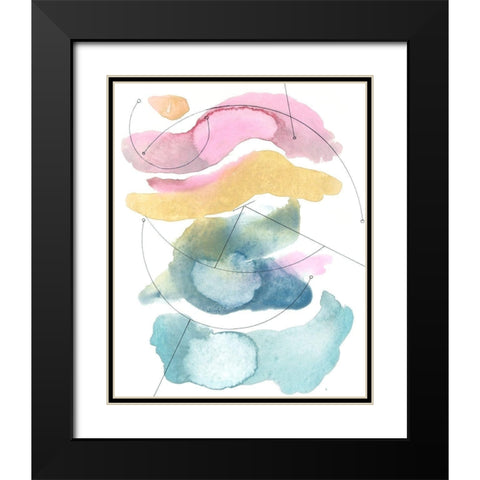Desert Series VII Black Modern Wood Framed Art Print with Double Matting by Delamater, Rob