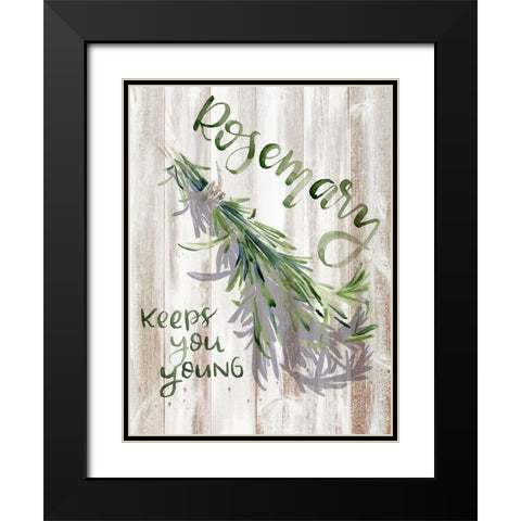 Green Witch I Black Modern Wood Framed Art Print with Double Matting by Parker, Jennifer Paxton