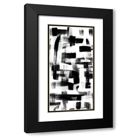 Jam Session I Black Modern Wood Framed Art Print with Double Matting by Chandler, Sharon