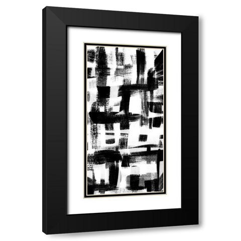 Jam Session II Black Modern Wood Framed Art Print with Double Matting by Chandler, Sharon