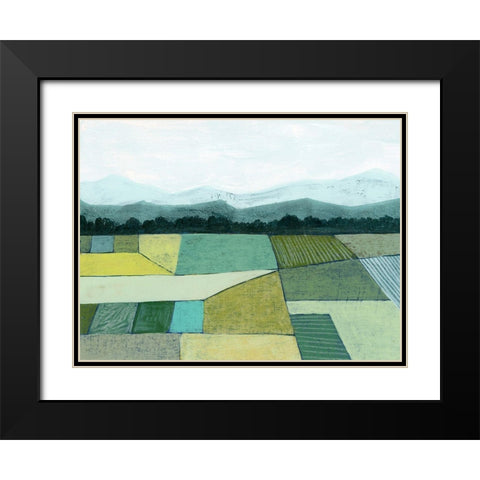 Elevated Crop II Black Modern Wood Framed Art Print with Double Matting by Popp, Grace