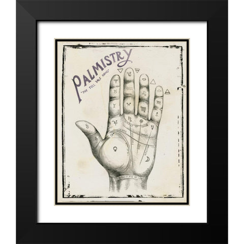 Mystical II Black Modern Wood Framed Art Print with Double Matting by Parker, Jennifer Paxton