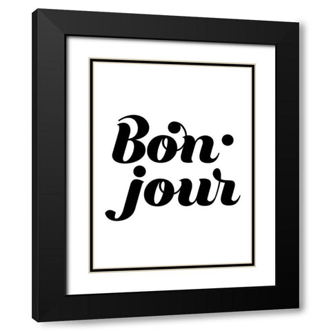 La Vie II Black Modern Wood Framed Art Print with Double Matting by Popp, Grace