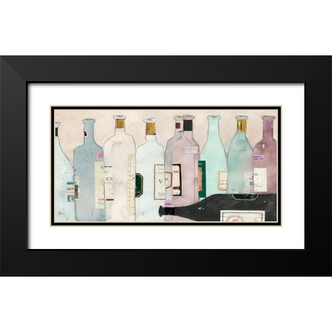 After the Tasting Black Modern Wood Framed Art Print with Double Matting by Dixon, Samuel