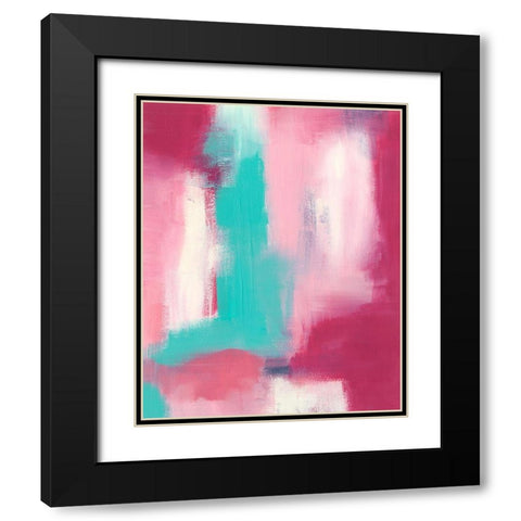 Mesosphere II Black Modern Wood Framed Art Print with Double Matting by Moore, Regina