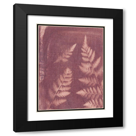 Botanical Sun I Black Modern Wood Framed Art Print with Double Matting by Sizemore, Natalie