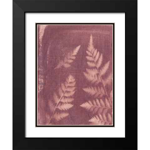 Botanical Sun I Black Modern Wood Framed Art Print with Double Matting by Sizemore, Natalie