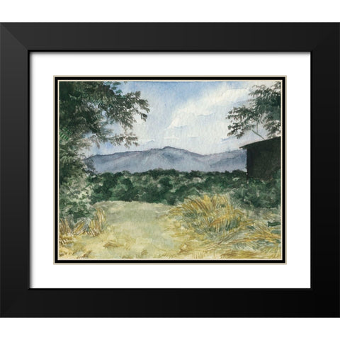 Virginia Woods III Black Modern Wood Framed Art Print with Double Matting by Chabot, Natasha