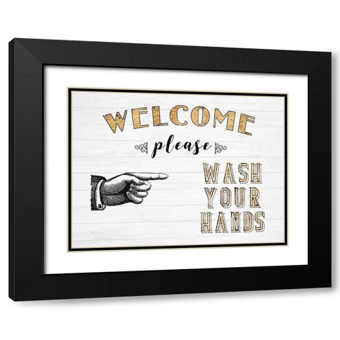 Mild Manners I Black Modern Wood Framed Art Print with Double Matting by Fagalde, Jarman