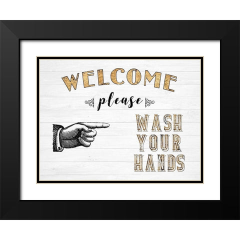 Mild Manners I Black Modern Wood Framed Art Print with Double Matting by Fagalde, Jarman