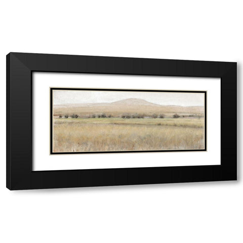 Custom Dry Heat I Black Modern Wood Framed Art Print with Double Matting by OToole, Tim