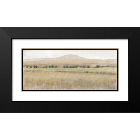 Custom Dry Heat I Black Modern Wood Framed Art Print with Double Matting by OToole, Tim