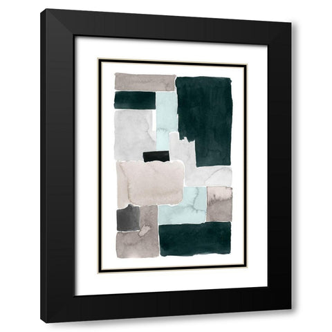 Mended I Black Modern Wood Framed Art Print with Double Matting by Popp, Grace
