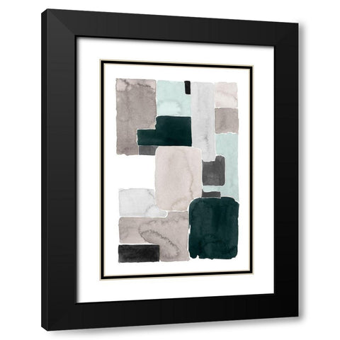 Mended IV Black Modern Wood Framed Art Print with Double Matting by Popp, Grace