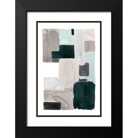 Mended IV Black Modern Wood Framed Art Print with Double Matting by Popp, Grace